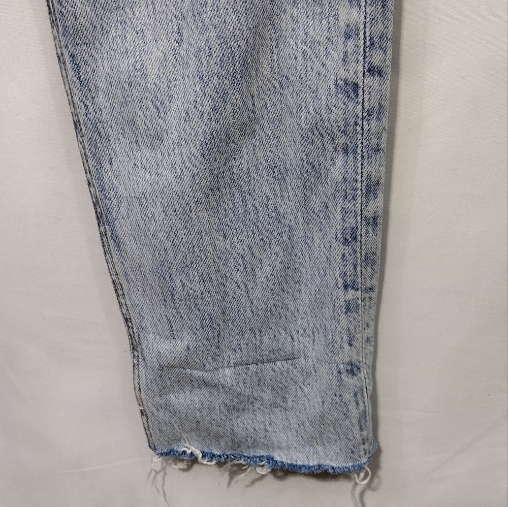 Frame Denim Le Original High Rise Slim Straight Leg Jeans 23 Blue Boho Retro - Picture 5 of 12